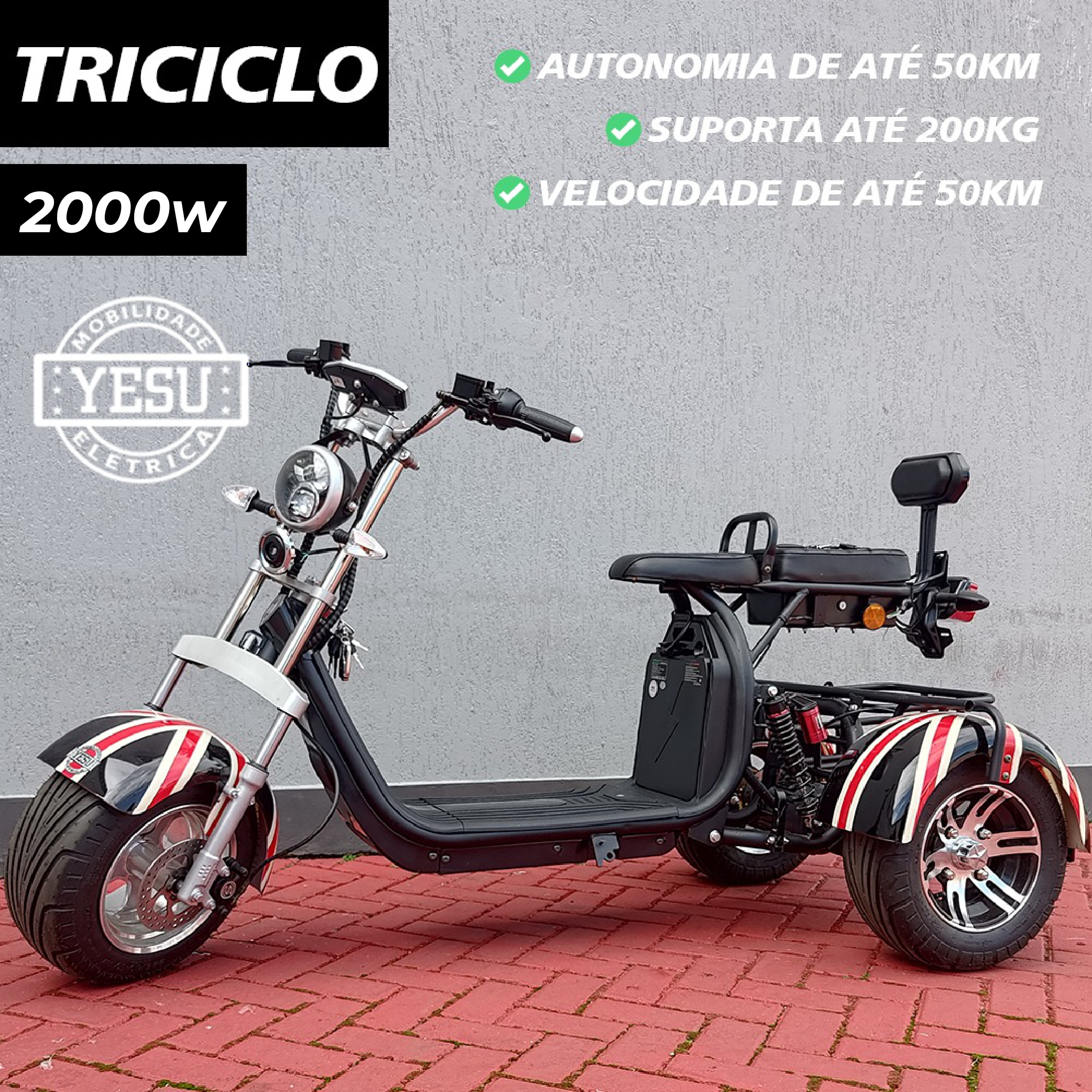 Triciclo 2000w